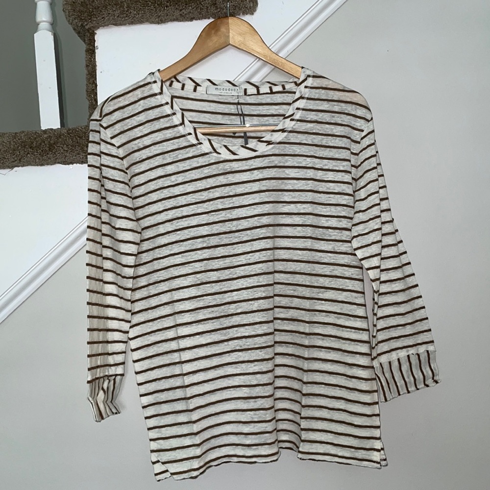 🆕 MODODOC • Striped Top